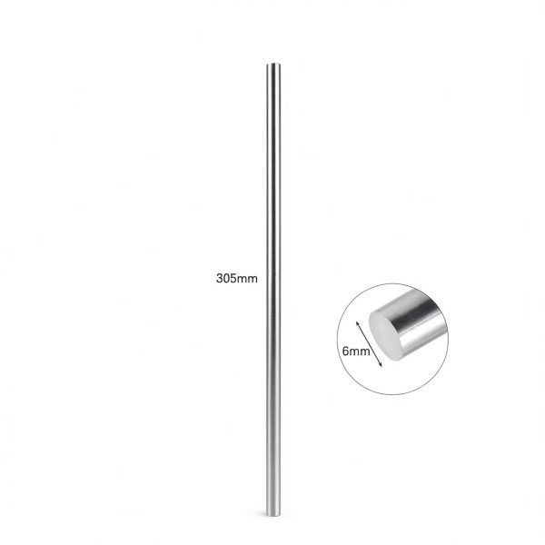 Eowpower Aluminum Rod 6mm 6061 Alloy DIY Craft Construction-1