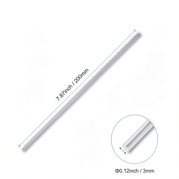 Meterxity Aluminum Rods 6061 DIY Craft Industrial Parts-2