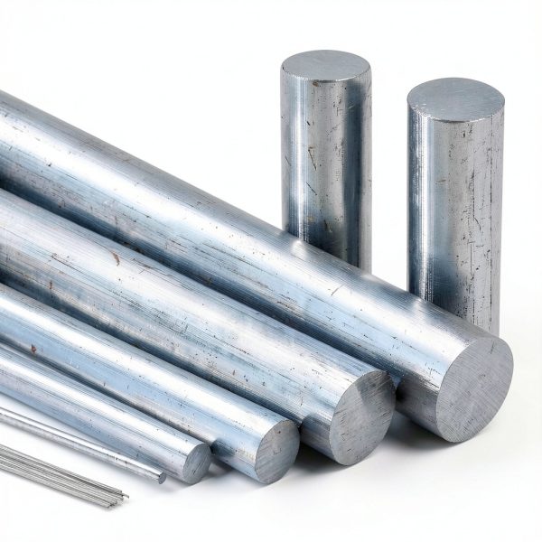 uxcell Aluminum Rods Alloy DIY Craft Industrial Parts Silver-2