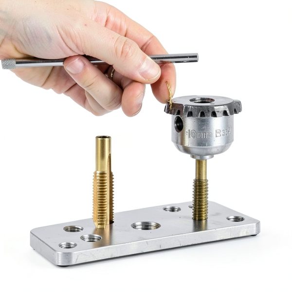 M6x1.0 Tap & 5.0mm Drill Bit Kit RURITKIT HSS Drill M2 Steel Tap-5